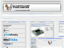 Tablet Screenshot of hwtweakers.net